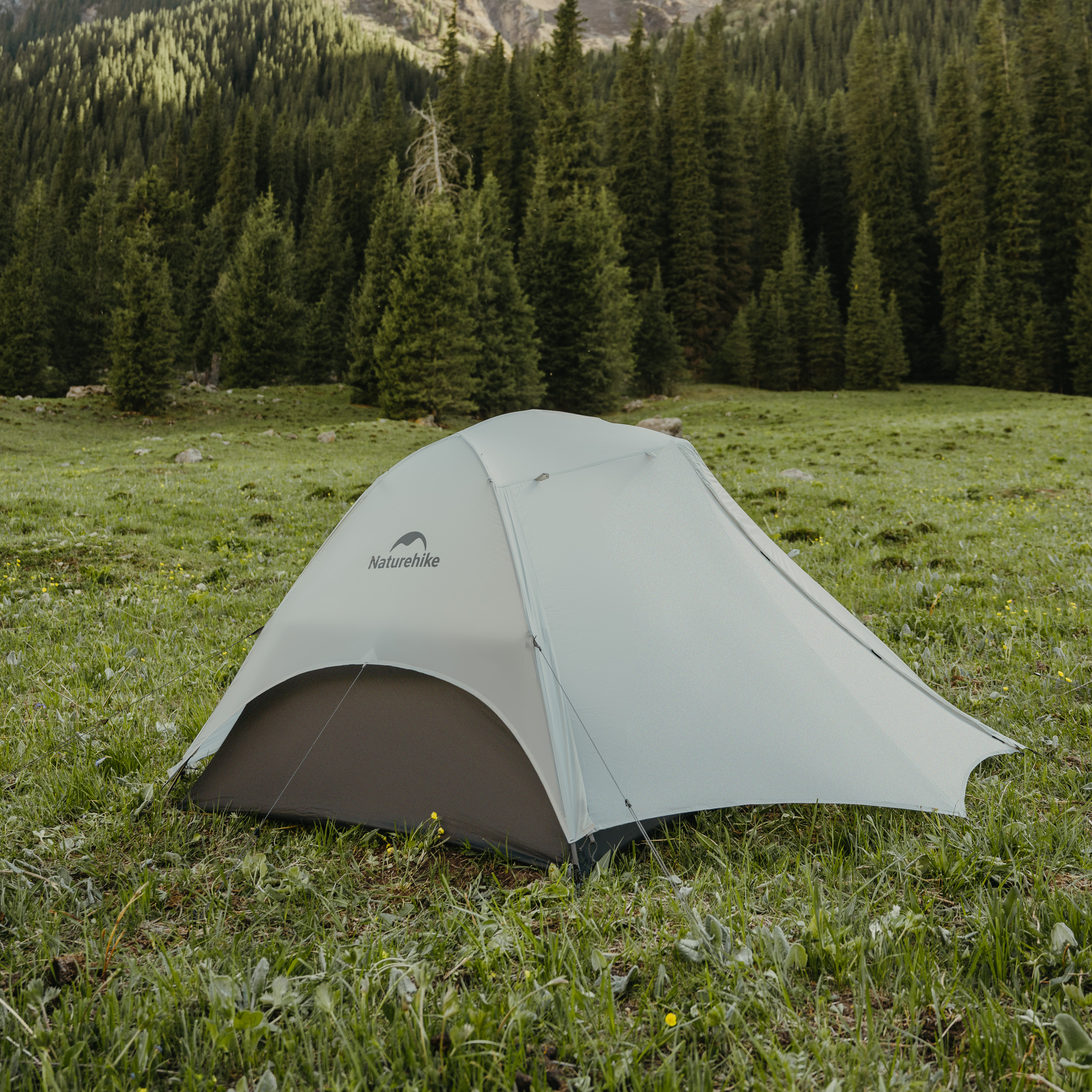 Naturehike ultraľahký stan Star River 15D 1440g - šedý